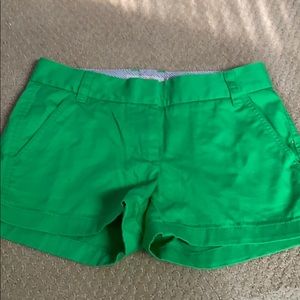 jcrew kelly green 4inch short